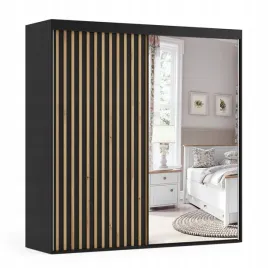 szafa-przesuwna-z-lustrem-z-lamelami-180x245cm-nero-rozne-kolory-na-wymiar