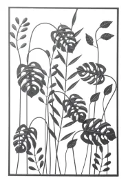 metalowa-dekoracja-scienna-liscie-czarne-100x65x2