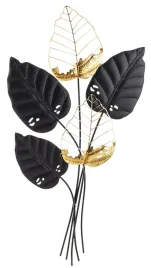 metalowa-dekoracja-scienna-liscie-91x48cm
