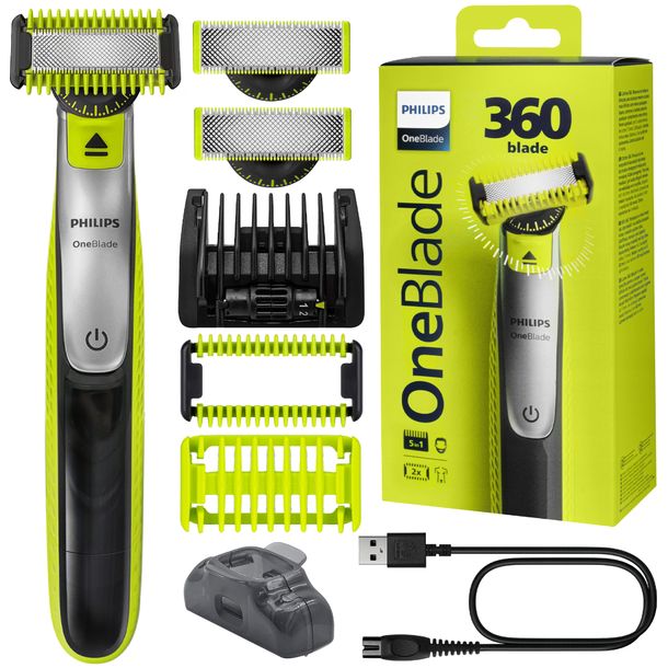 Golarka elektryczna PHILIPS OneBlade QP2834/23 - do twarzy i ciała trymer w