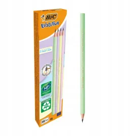 bic-evolution-pastel-hb-olowek-nielamliwy-bez-gumki