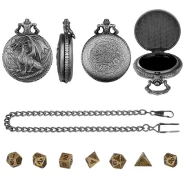 zegarek-pudelko-legenda-o-smoku-zloty-malutki-zestaw-7-metalowych-kosci