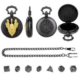 zegarek-pudelko-zawisza-czarny-srebrny-malutki-zestaw-7-metalowych-kosci