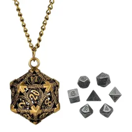 naszyjnik-kostka-k20-nagroda-w-turnieju-srebrny-malutki-zestaw-7-metalowy