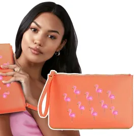 elegancka-kosmetyczka-damska-pdm-flaming-08-koralowa-na-zamek-coral