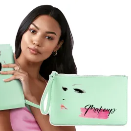 elegancka-kosmetyczka-damska-make-up-07-mietowa-na-zamek-soft-mint
