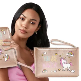 elegancka-kosmetyczka-damska-unicorn-01-rozowe-zloto-na-zamek-rose-gold