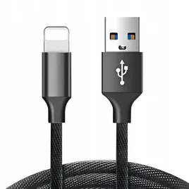 vayox-kabel-usb-do-lightning-szary-bawelniana-oslona-zlote-styk-15m-va0005
