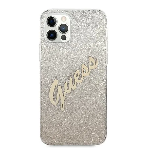 guess-glitter-gradient-script-etui-iphone-12-iphone-12-pro-zloty