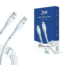 3mk-kabel-hyper-silicone-typ-c-lightning-20w-3a-1m-mfi