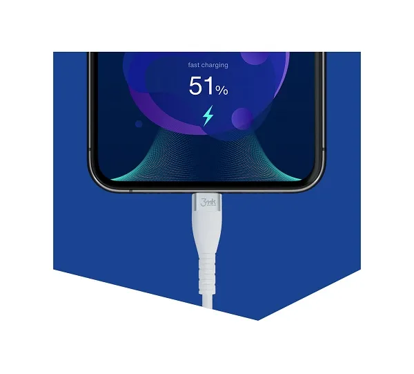 3mk-kabel-hyper-silicone-typ-c-lightning-20w-3a-1m-mfi