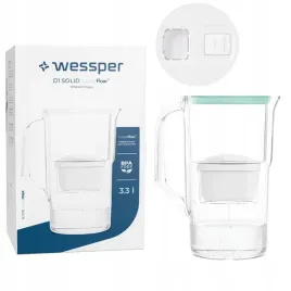 dzbanek-filtrujacy-d1-solid-futureflow-33l-wessper-mietowy-wklad