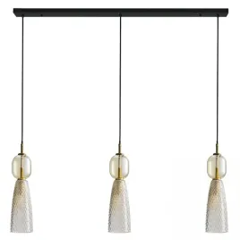 potrojna-lampa-wiszaca-23009-szklana-tubki-czarna-mosiadz