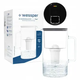 dzbanek-filtrujacy-wessper-d2-futureflow-aquaclassic-3l-czarny-1x-filtr