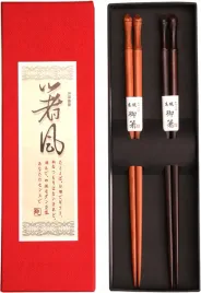 paleczki-do-sushi-drewniane-wielokrotnego-uzytku-23cm-2-pary-czarne-brazowe