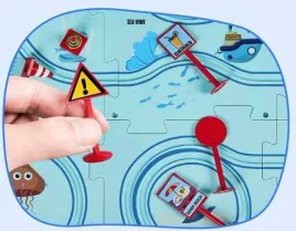 tor-samochodowy-puzzle-do-ukladania-niebieskie-z-lodka-zestaw-8-puzzli-3