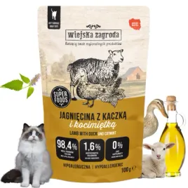 wiejska-zagroda-karma-mokra-dla-kota-jagniecina-z-kaczka-i-kocimietka-100g