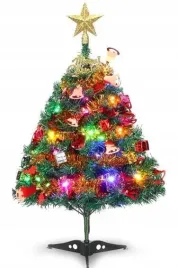 choinka-sztuczna-mini-dekoracyjna-zielona-z-lancuchem-lampkami-gwiazda-60cm