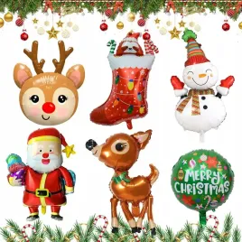 balony-swiateczne-foliowe-boze-narodzenie-zestaw-6szt