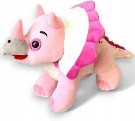 maskotka-przytulanka-zabawka-pluszowa-dla-dzieci-triceratops-rozowy-26-cm