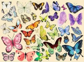puzzle-1000-elementow-ukladanka-50x60cm-motyle-kolorowe