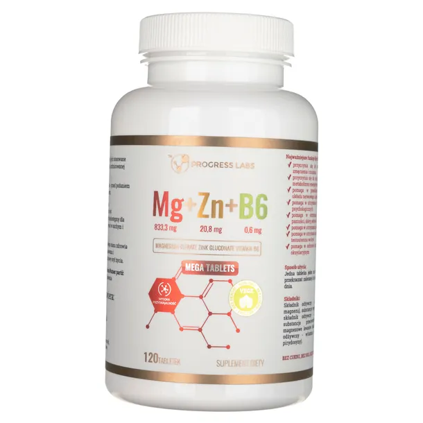 progress-labs-magnez-cynk-witamina-b6-120-tabletek-stan-nowy
