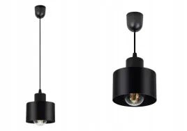 lampa-wiszaca-sufitowa-led-e27-regulowana-wysokosc-czarna