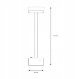 milagro-lampka-nocna-sam-5w-led-rodzaj-gwintu-zintegrowane-zrodlo-led