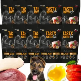 tasty-dog-junior-kaczka-500-g-x-10-dla-szczeniaka-saszetki-karma-mokra