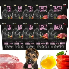 tasty-dog-junior-cielecina-500-g-x-10-dla-szczeniaka-saszetki-karma-mokra