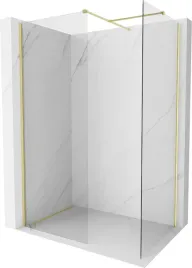 mexen-kioto-x-scianka-prysznicowa-walk-in-140x110-zlota-szczotkowana