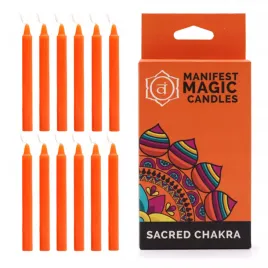 zestaw-pomaranczowych-swiec-manifest-magic-candles-czakra-sakralna-12-szt
