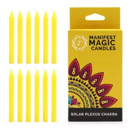 zestaw-zoltych-swiec-manifest-magic-candles-czakra-splotu-slonecznego-12szt