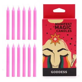 zestaw-rozowych-rytualnych-swiec-manifest-magic-candles-bogini-12-szt
