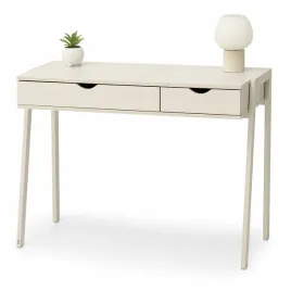 minimalistyczne-waskie-biurko-z-szufladami-toaletka-lund-kremowy