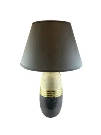 lampa-38cm-zlota-szara-wytlaczana-we-wzory-prezent