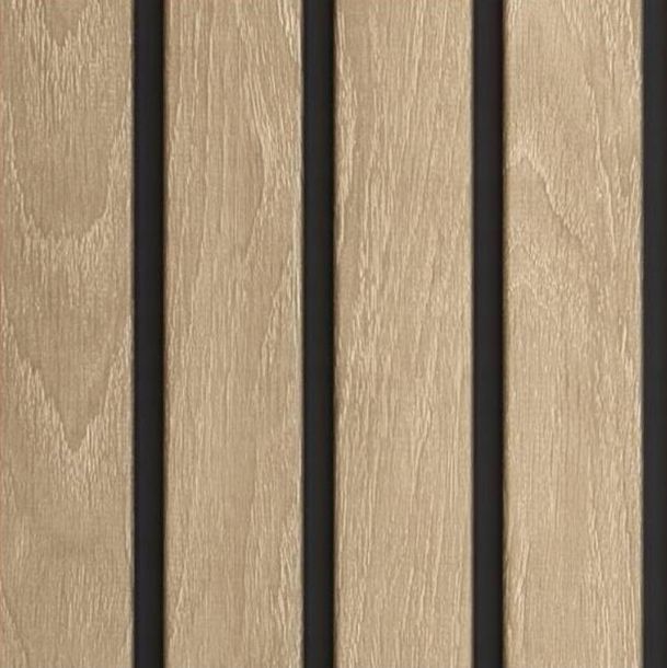 Lamele Zewnętrzne Fronto V-Black Dąb SVP-06 Panele elewacyjne Vilo
