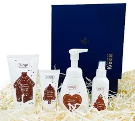 ziaja-zestaw-prezentowy-brownie-xmas-4w1-swiateczny-zel-mgielka-krem-pianka