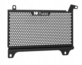 oslona-chlodnicy-do-honda-nx400-czarna-aluminiowa-z-logo-nx400
