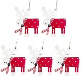 zawieszka-choinkowa-renifer-drewniane-ozdoby-swiateczne-czerwone-5-szt