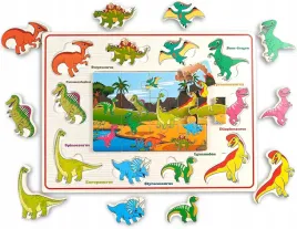 puzzle-drewniane-dla-dzieci-diniozaury-dopasowywanie-ksztaltow-dla-dzieci