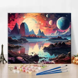 malowanie-po-numerach-bez-ramy-zestaw-z-pedzelkami-gory-w-kosmosie-40x50cm