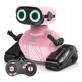 robot-rc-dla-dzieci-zdalnie-sterowany-gilobaby-nh-018-z-muzyka-i-led-rozowy