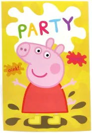 zaproszenia-urodzinowe-z-kopertami-swinka-peppa-5-lp162