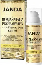 janda-rozjasniacz-przebarwien-krem-do-twarzy-spf-50-30-ml
