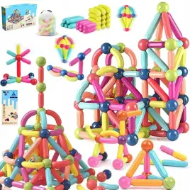 klocki-magnetyczne-kulki-patyczki-edukacyjne-100-szt