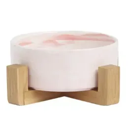 marmurowa-miska-ceramiczna-dla-psa-i-kota-400ml-rozowy