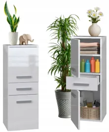 szafka-lazienkowa-z-szuflada-30cm-bialy-polysk-3-polki-slupek-regal