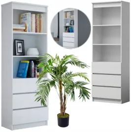 regal-biurowy-60cm-3-polki-3-szuflady-na-ksiazki-dokumenty-zabawki-bialy