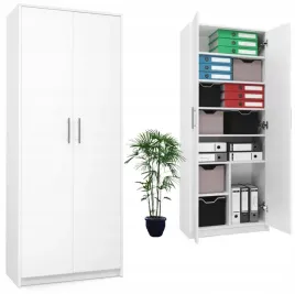 regal-biurowy-74cm-szafka-na-ksiazki-segregatory-8-polek-szafa-bialy